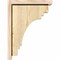 Ekena Millwork Pescadero Rough Sawn Corbel w/Backplate, Douglas Fir, 6"W x 12"D x 16"H COR06X12X16PEC01RDF - alternate 4